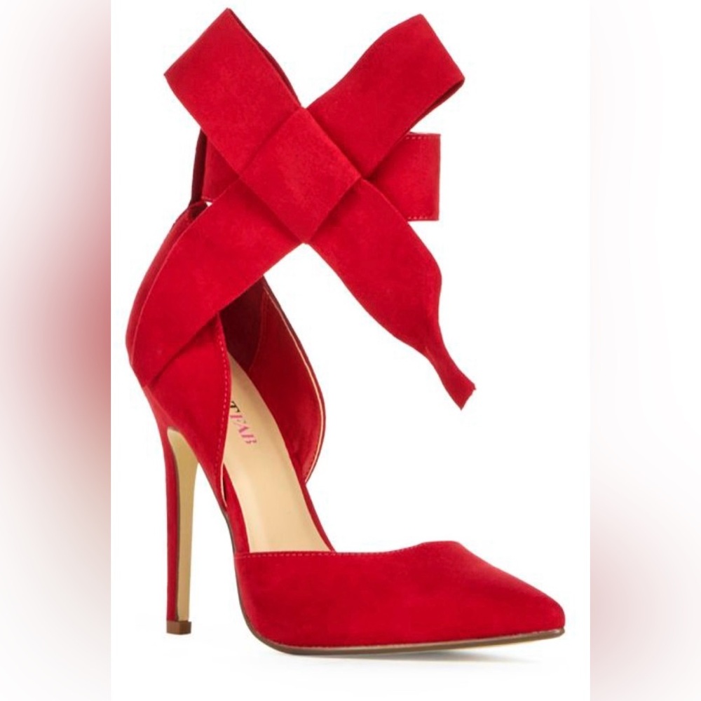 - justfab Hadley Bow heels